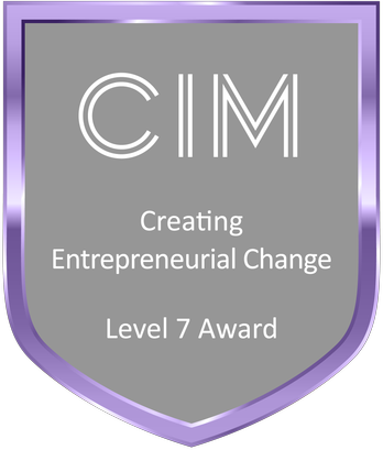CIM Level 7 Creating Entrepreneurial Change award earned by Isuru Marasinghe